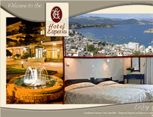 Tablet Screenshot of esperia-hotel.gr